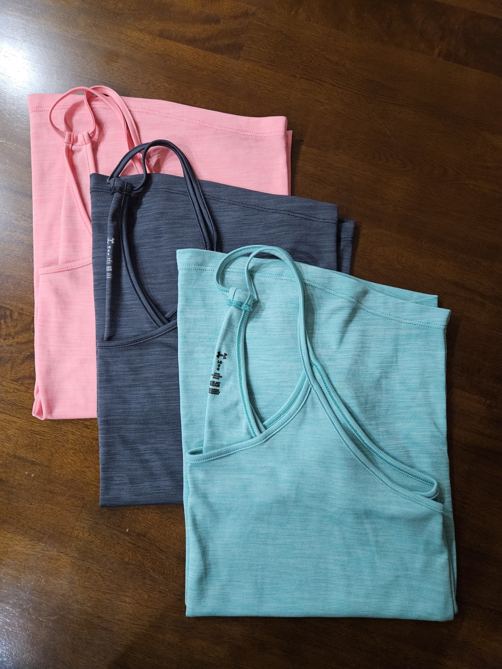 EUC Women’s Under Armour Athletic Racerback Tank Top Trio